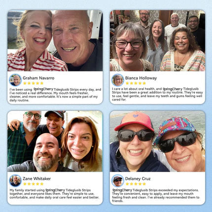Your Smile~ SpringCherry® 🦷 Tideglusib Fast‑Dissolving Tooth & Gum Repair Oral Strips ✨ (𝟓-𝐢𝐧-𝟏 💎 𝐑𝐞𝐛𝐮𝐢𝐥𝐝 𝐄𝐧𝐚𝐦𝐞𝐥 & 𝐃𝐞𝐧𝐭𝐢𝐧 • 𝐒𝐭𝐫𝐞𝐧𝐠𝐭𝐡𝐞𝐧 𝐆𝐮𝐦𝐬 • 𝐄𝐫𝐚𝐝𝐢𝐜𝐚𝐭𝐞 𝐓𝐚𝐫𝐭𝐚𝐫 & 𝐎𝐝𝐨𝐫 • 𝐖𝐡𝐢𝐭𝐞𝐧𝐢𝐧𝐠 • 𝐒𝐭𝐨𝐩 𝐓𝐨𝐨𝐭𝐡 𝐒𝐞𝐧𝐬𝐢𝐭𝐢𝐯𝐢𝐭𝐲)