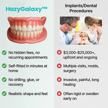 HazyGalaxy™ Custom-Fit Dentures ⏰ ENDS TODAY   70% OFF | Smile with Confidence