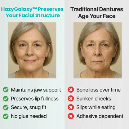 HazyGalaxy™ Custom-Fit Dentures ⏰ ENDS TODAY   70% OFF | Smile with Confidence