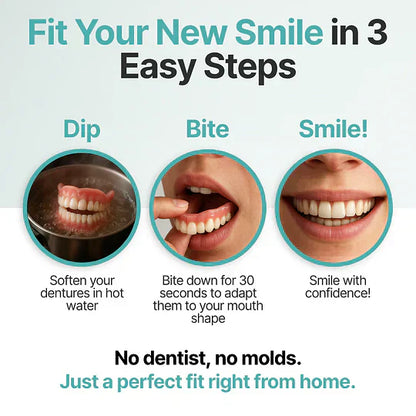 HazyGalaxy™ Custom-Fit Dentures ⏰ ENDS TODAY   70% OFF | Smile with Confidence