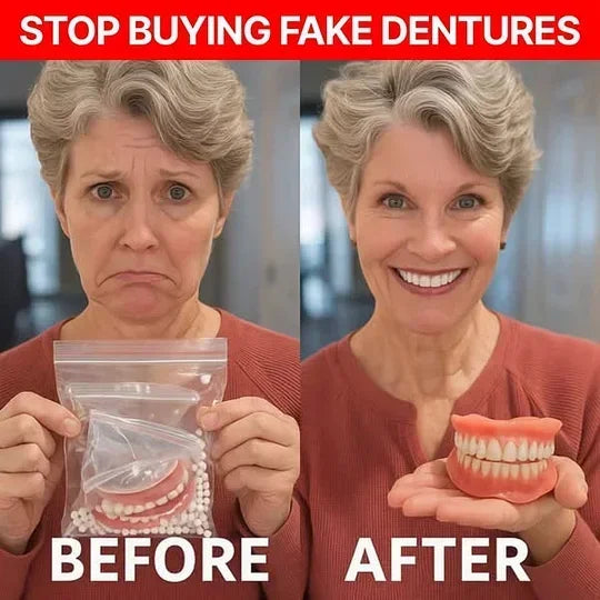 HazyGalaxy™ Custom-Fit Dentures ⏰ ENDS TODAY   70% OFF | Smile with Confidence